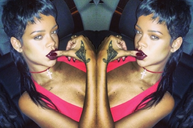 Rihanna Mullet